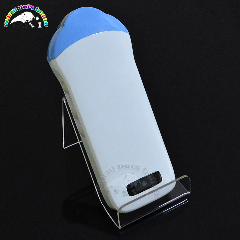 192 Elements Color Doppler Wireless Probe Micro Convex Sensor Transducer Portable Veterinary Ultrasound Instrument